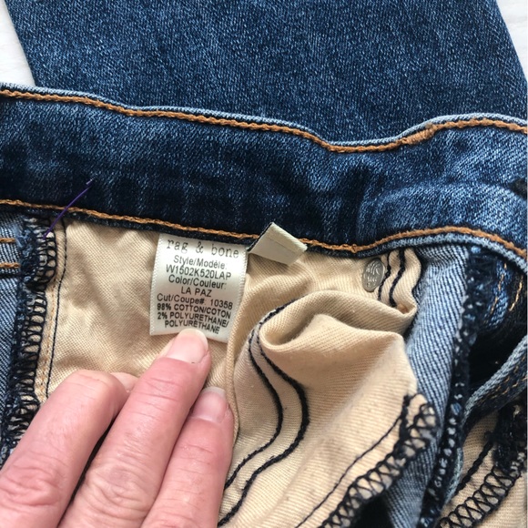 Rag & Bone Skinny Jeans Size 28 - Picture 6 of 10